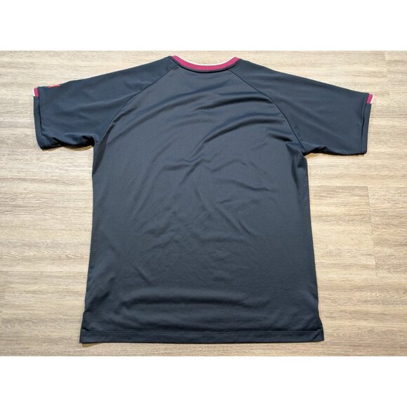 Roger Federer UNIQLO 2020 Australian Open Men's Large Polo Blue Tennis Logo - Picture 5 of 7